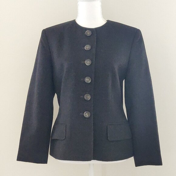 Vintage 90s Classic Jaeger Wool Blazer – UK12/US10 - Picture 1 of 7